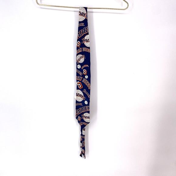 Vintage Ralph Martin RM Sport 1993 San Diego Padres Silk Neck Tie - Picture 2 of 5